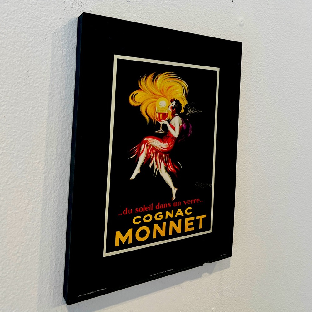 Cognac Monnet framed print 8” x 10”